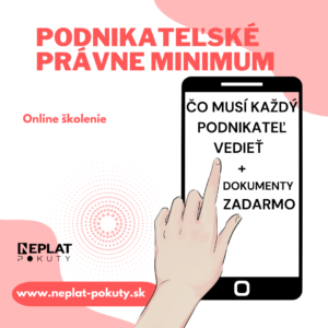 Podnikateľské minimum – čo musí vedieť každý podnikateľ + nevyhnutná dokumentácia